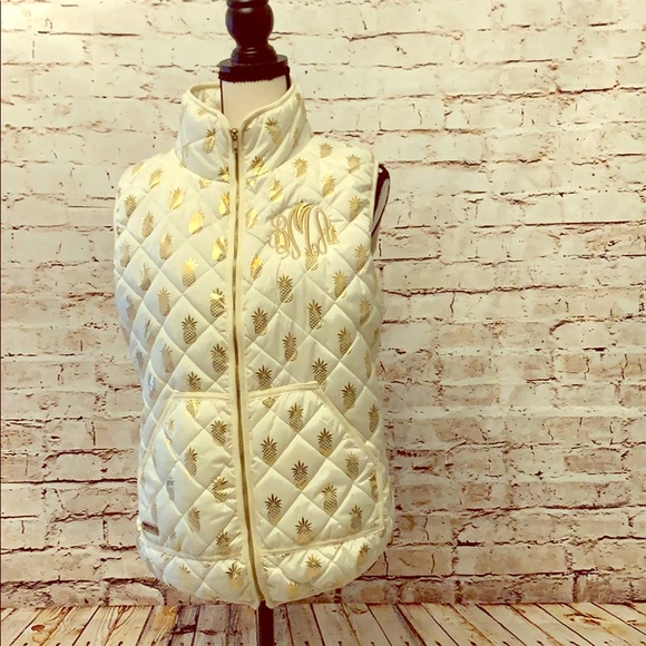 Simply Southern Jackets & Blazers - ⭐️ simply southern pineapple puffer vest⭐️